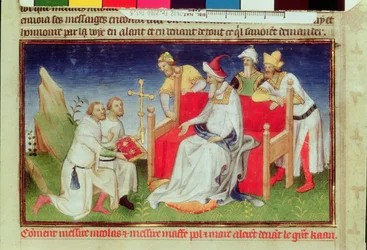 Niccolò e Marco Polo davanti al Gran Khan, dal 